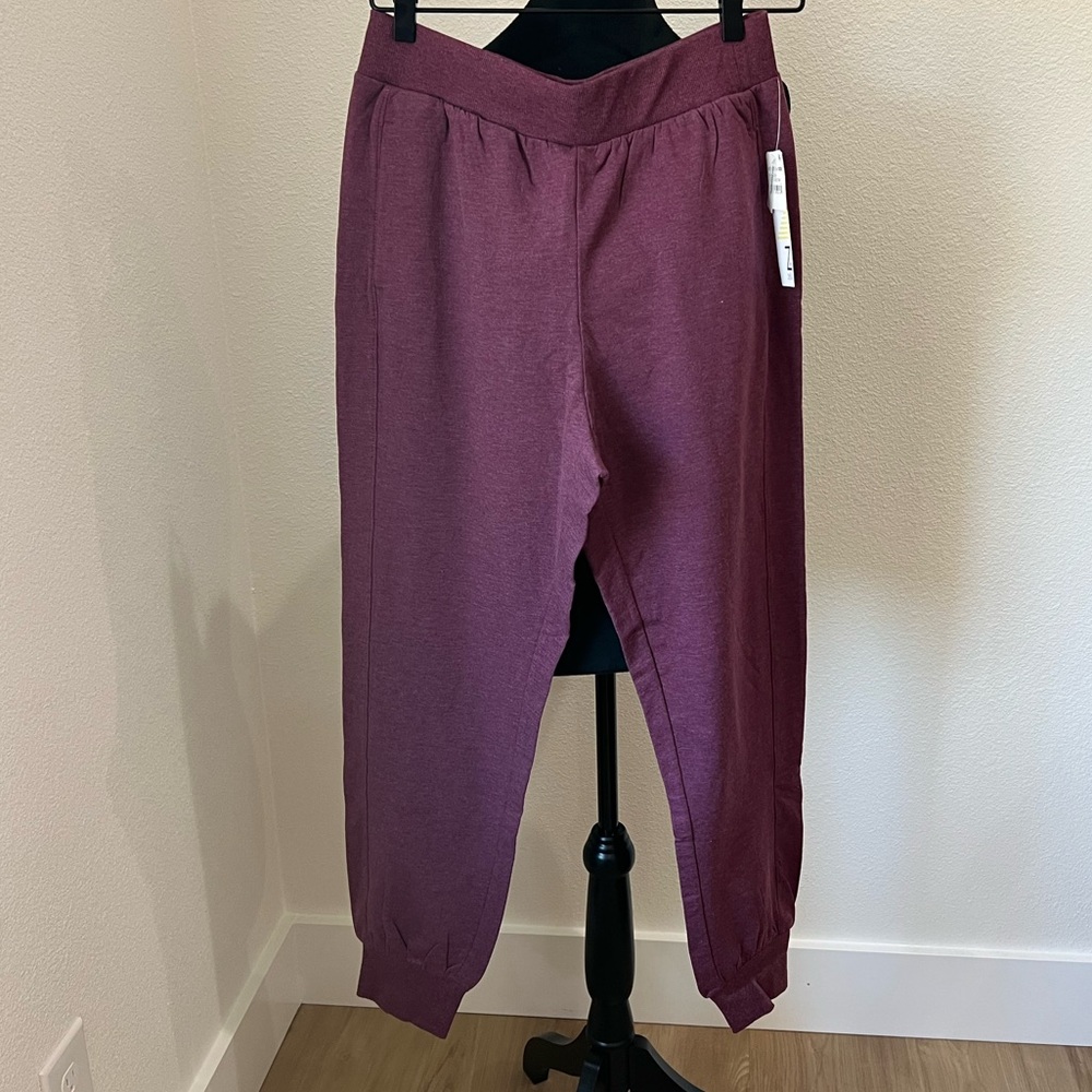 Z by Zella Maternity Cozy Joggers Pants in Purple Nectar size S